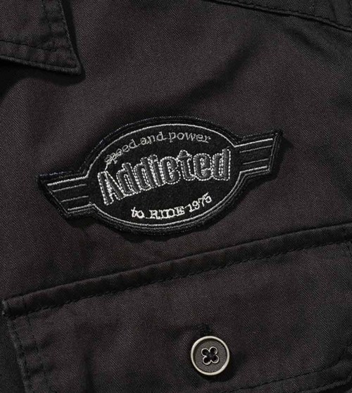 4012240 Roadstar Shirit Half sleeve Red Anthracite Black Brandit